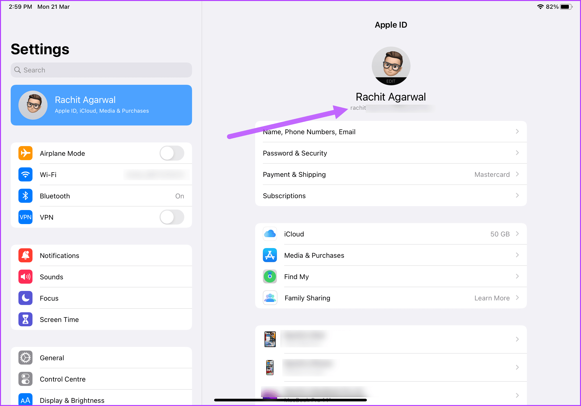 2. Проверьте Apple ID 4