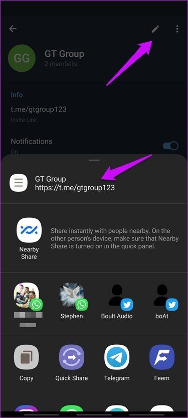 Как найти и присоединиться к группам и каналам Telegram 12