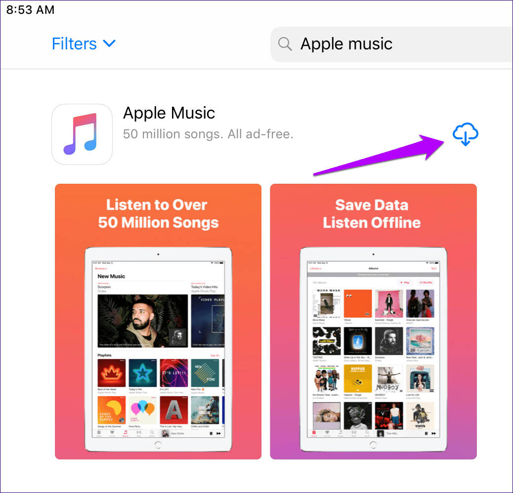 Apple Music воспроизводит загруженные песни, исправление 31