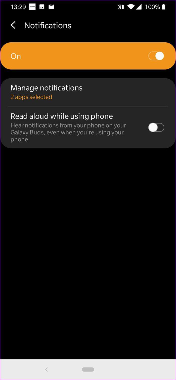 Возможности приложения Galaxy Buds 1