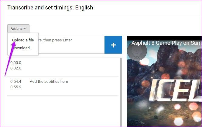 Добавляйте текстовые субтитры к видео на Youtube после загрузки 9