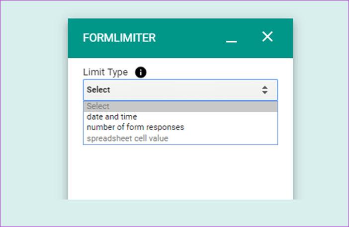 Как ограничить ответы в Google Forms 5