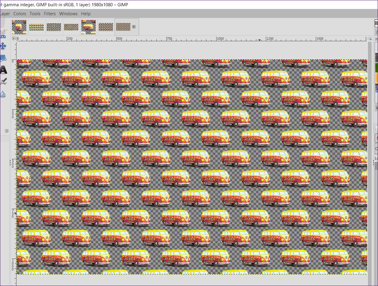 Плитка изображения GIMP 25