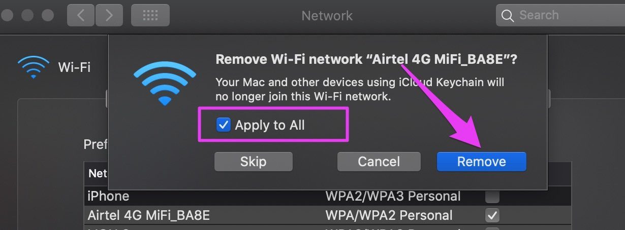 Fix Mac Wi-Fi продолжает отключаться 11
