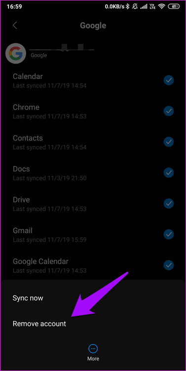 Исправить Gmail, ожидающий ошибки синхронизации 17