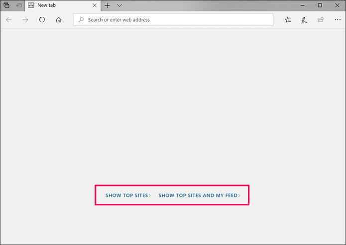 Microsoft Edge Удалить популярные сайты 8