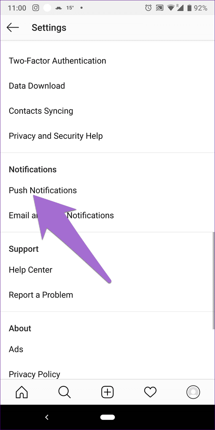 Отключение звука в инстаграме 6