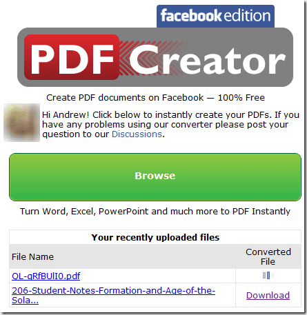 Просмотр PDF Creator