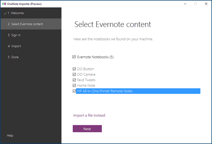 Мигратор Evernote 4