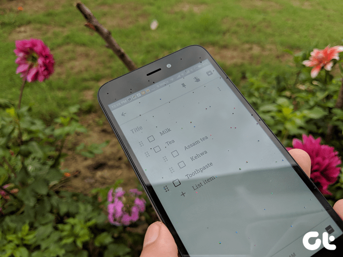 Вложенные подсписки Google Keep 13