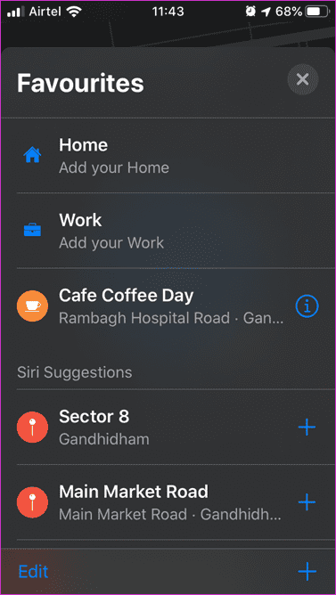 Как использовать Apple Maps для автоматической отправки Live Eta 14