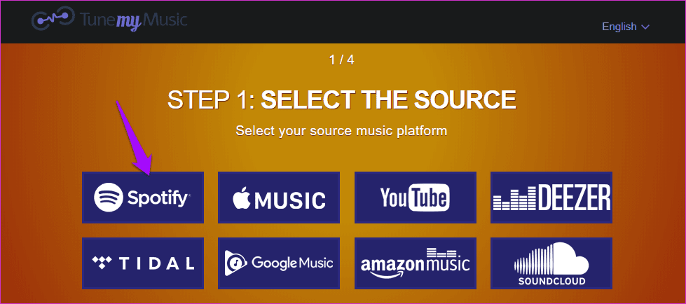 Перенос плейлистов из Spotify в Tidal 7