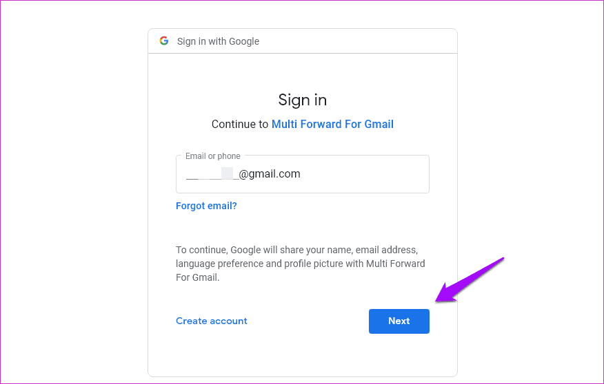 Переслать несколько писем в Gmail 4