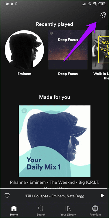 Spotify не работает на экране блокировки 1