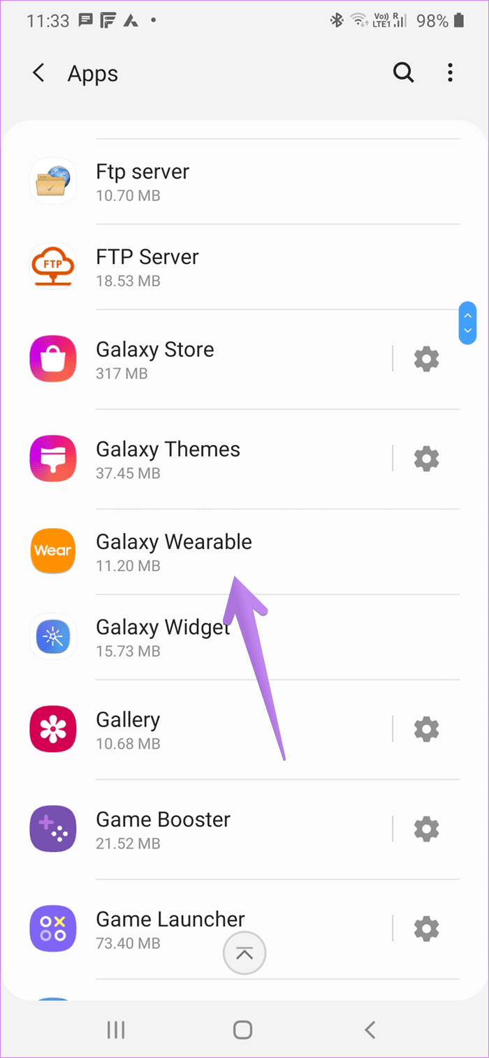 Часы Samsung Galaxy не получают уведомления 8