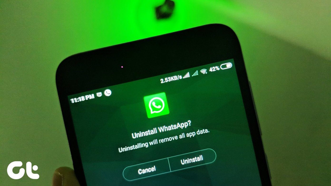WhatsApp удалить фай