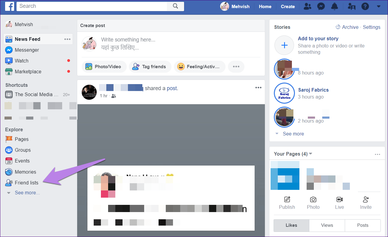 Удалить деактивированных друзей Facebook Fb 3