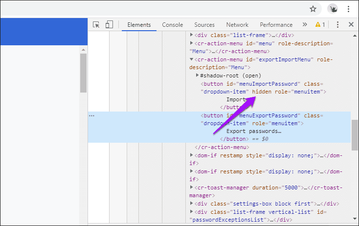 Импорт паролей Chrome 18 CSV