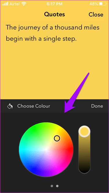Ноутбук Zoho против Apple Notes 9