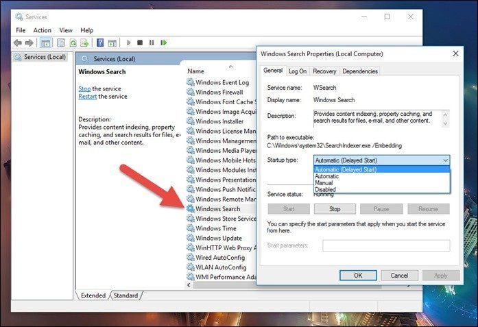 Поиск Windows