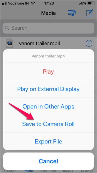 Скачать видео из Твиттера на Iphone Mymedia 5