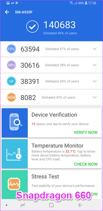 Сравнение Mediatek Helio P70 и Qualcomm Snapdragon 660: тесты 6