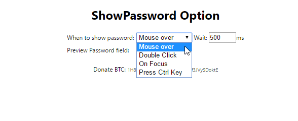 Варианты расширения Chrome 1