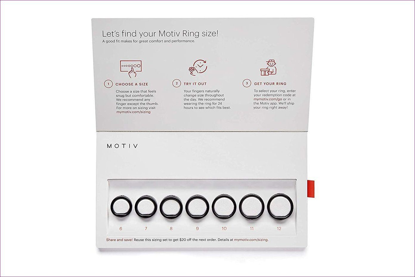 Размерный набор Smart Ring Motiv