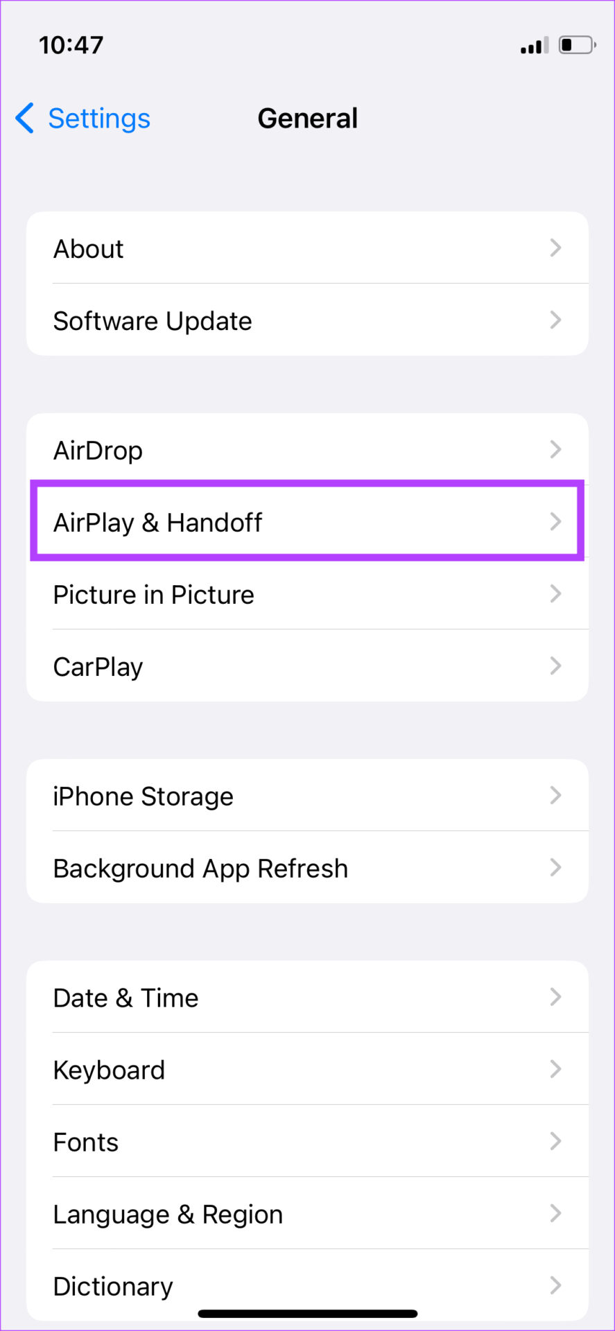 AirPlay и передача