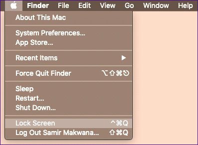 Как настроить экран блокировки Mac Mojave 3