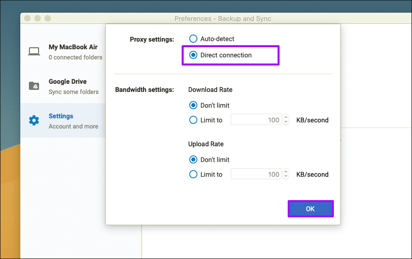 Mac Google Drive не синхронизирует исправления 18