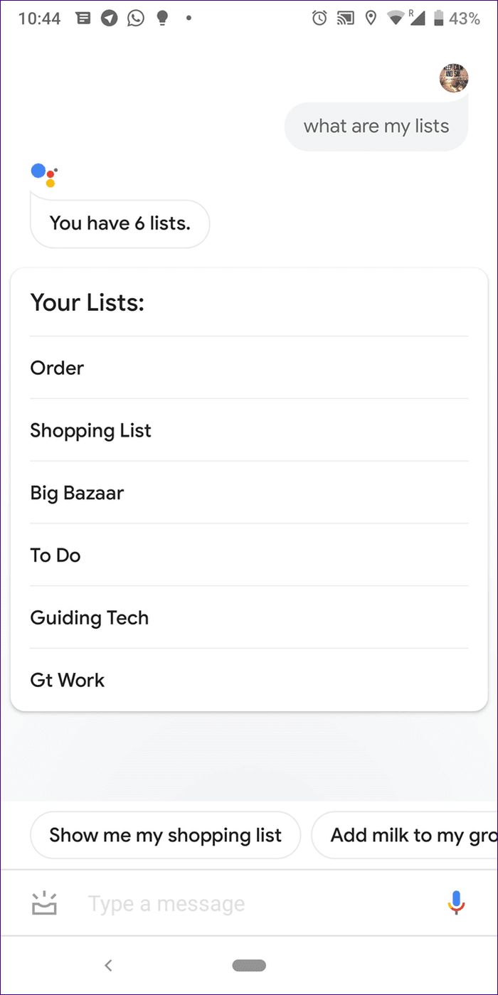 Заметки и списки Google Assistant 18