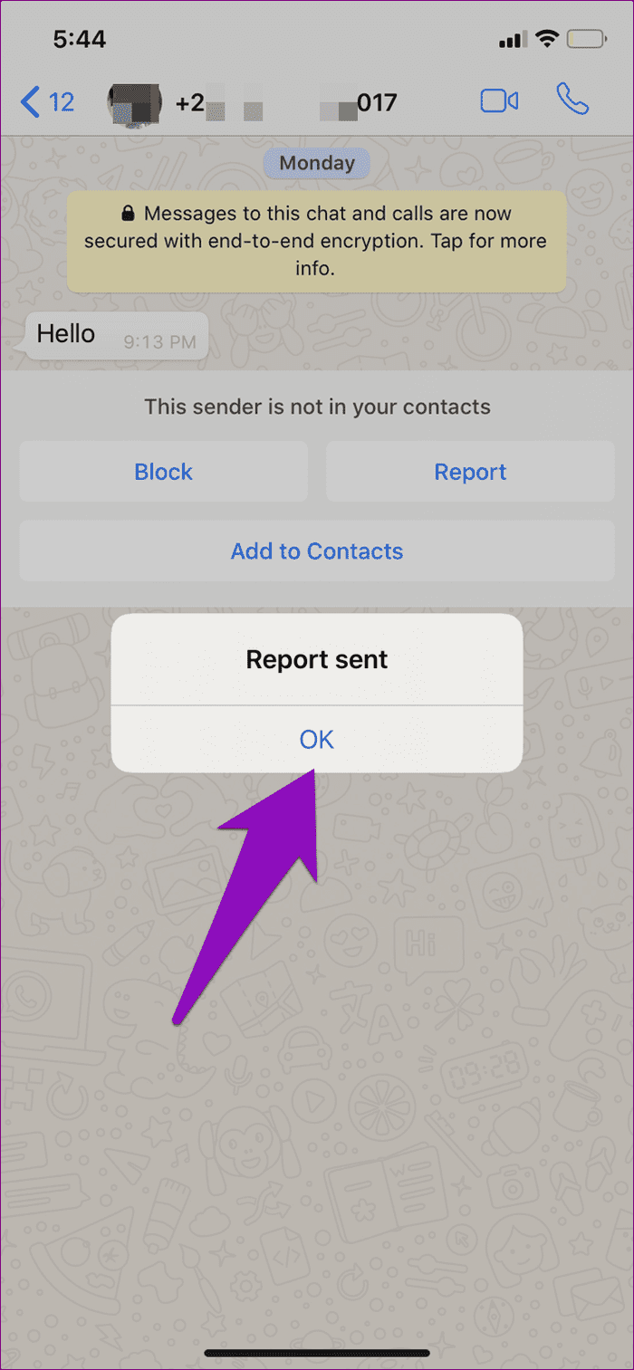 Что происходит, когда вы сообщаете кому-то в WhatsApp 01