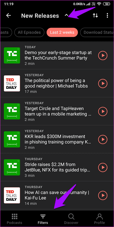 Подкасты Google против Pocket Casts 6