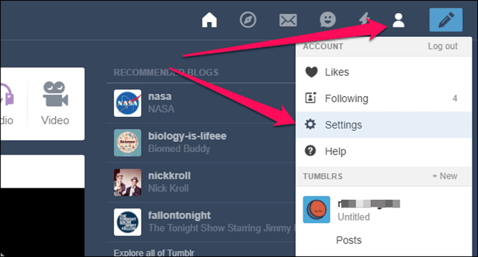 Tumblr скрыть от поисковых систем 1