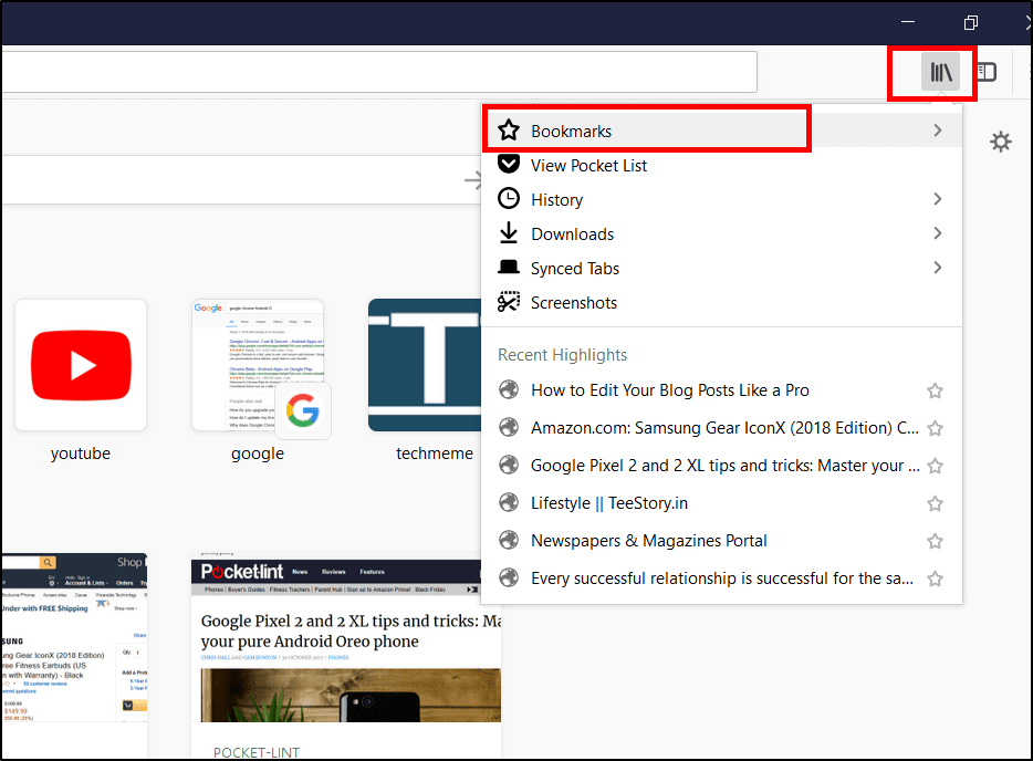 Firefox Квант 07