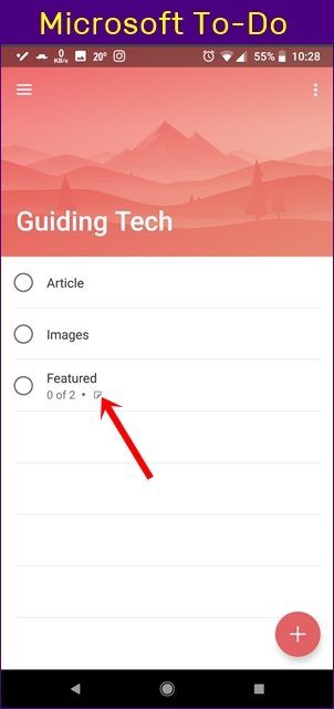 Задачи Google против Microsoft Todo 13