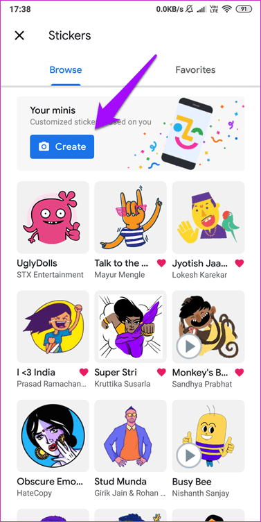 Bitmoji не работает на Gboard 20