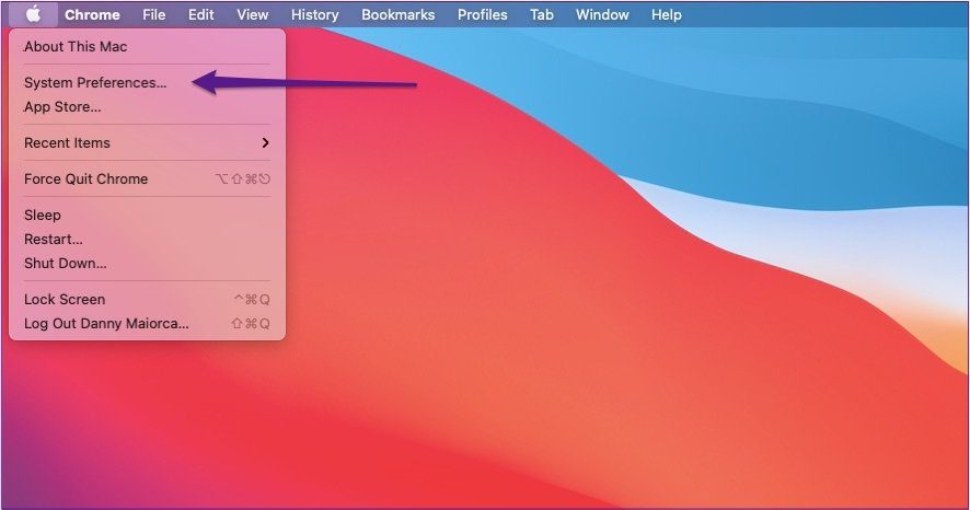 Системные настройки доступа к Mac