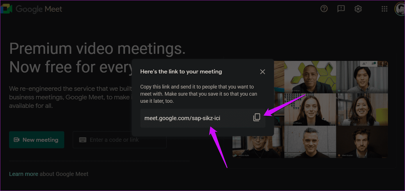 Исправить Google Meet, которому не разрешено присоединяться к собраниям 3
