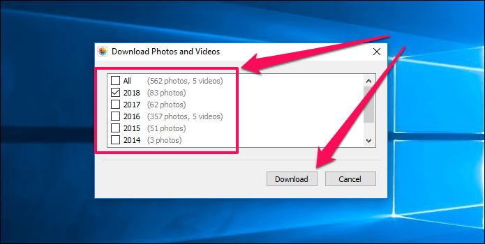 I Cloud Photos не загружает Windows 10 11