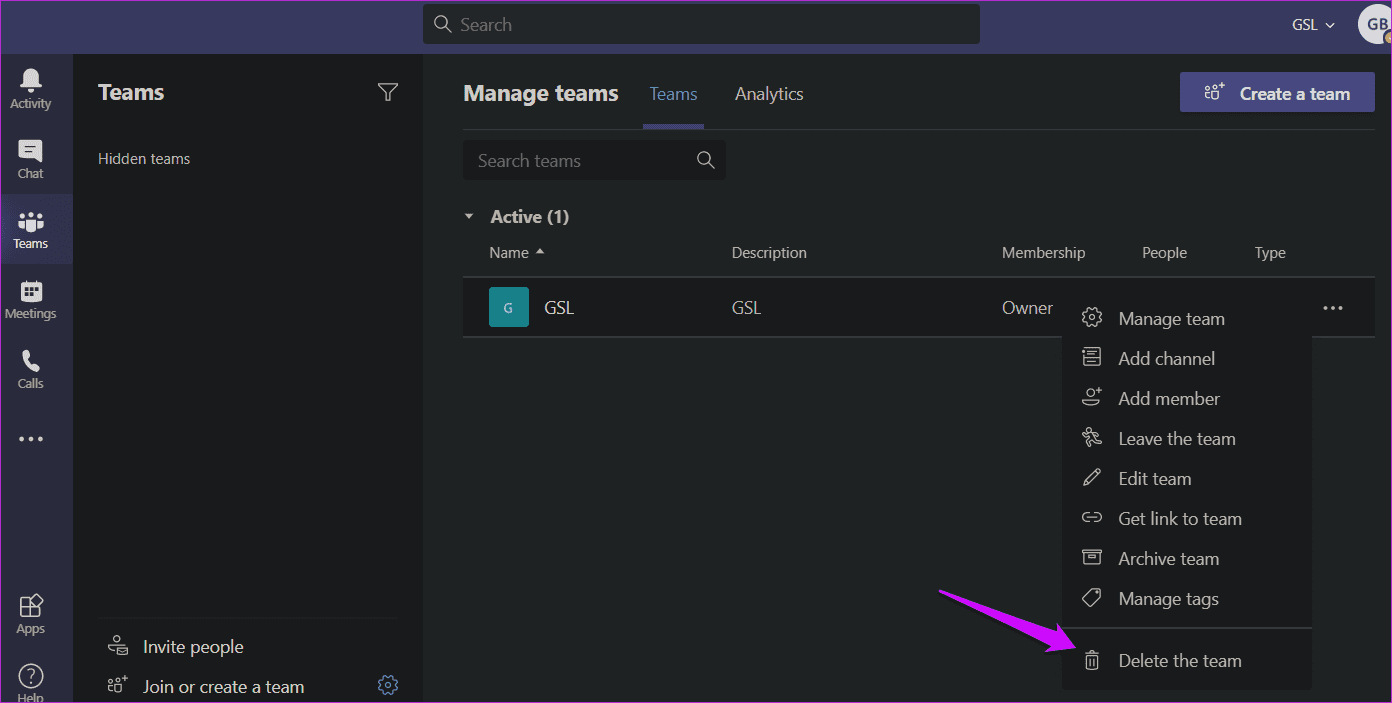 Архив Удалить и восстановить учетную запись Microsoft Teams 13